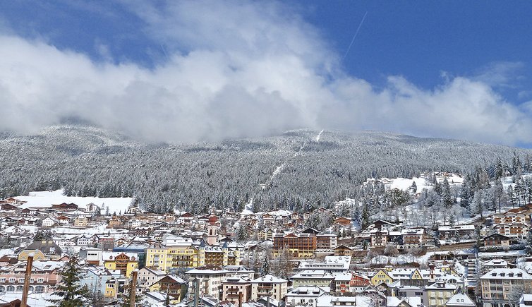st ulrich dorf winter ortisei paese inverno