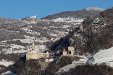 Trostburg Lajen Ried Winter
