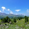 Daf&uuml;r ist dann der Ausblick auf die Seiser Alm, Schlern, Rosengarten und Rossz&auml;hne besonders sch&ouml;n. Foto: AT, &copy; Peer