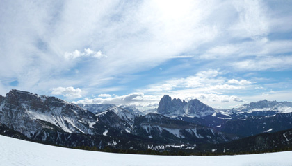 Resciesa in Winter