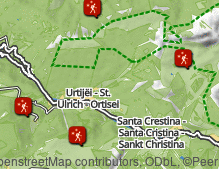 Map: Winter hiking
