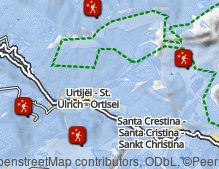 Map: Winter hiking