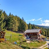 Vista della malga unterpulghuette