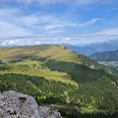 aussicht ab pana scharte fr