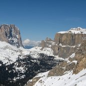 Skigebiet Sellaronda Sellarunde Sassolungo Langkofel Sella