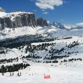 Skigebiet Sellaronda Sellarunde Groden