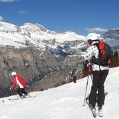 Skigebiet Sellaronda Sellarunde Groeden