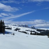 seiser alm winter schlern