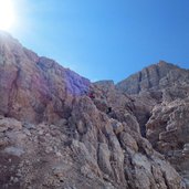 klettersteig weg unter pisciadu spitze