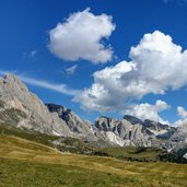 Vista sulle cime delle Odle