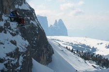 RS Skigebiet Sellaronda Sellarunde Groeden Schlern Santner