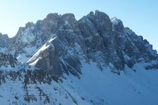 RS Geislerspitzen Furchetta Blick Zendleser Kofel Winter