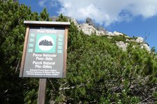 RS groednerjoch naturpark puez geisler schild