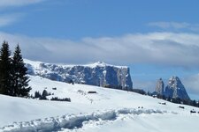 RS seiser alm winter schlern