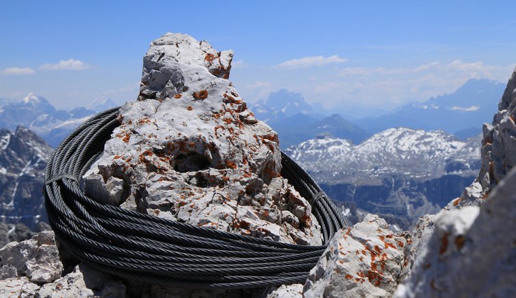 Groeden ferrata Sass Rigais klettersteig