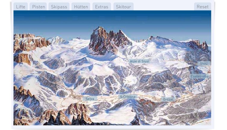 skimap dolomiti superski