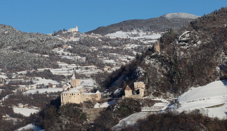 Trostburg Lajen Ried Winter
