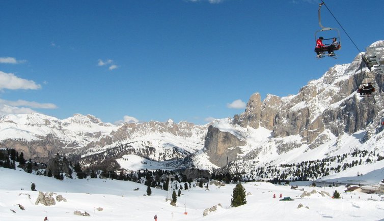 RS Skigebiet Sellaronda Sellarunde Sellajoch Passo Sella