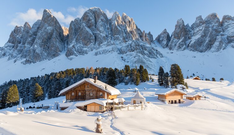 RS Villnoess Geisleralm Geisler Winter