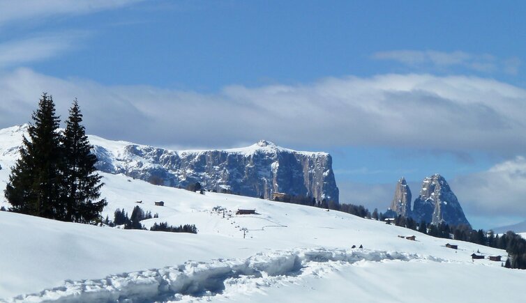 RS seiser alm winter schlern